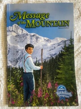 Abeka Message of the Mountain Reading curriculum book